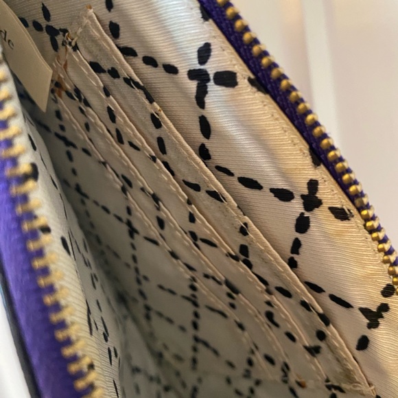 Kate Spade wristlet in purple - Picture 2 of 3